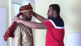 Ariz Wedding Groom Getting Ready Highlights M-Creatives