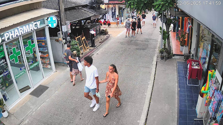 🔴 Live Camera Stream | The Shack | Fisherman's Village | Koh Samui | Thailand | 2160p 4K