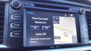 Entune Premium Audio Wintegrated Navigation & App Suite