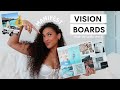 Manifesting my dream life  making my vision board  the key to goal setting