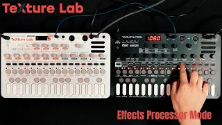 Texture Lab in Effects Processor Mode [Granular processing parameter locking & Freeze features]