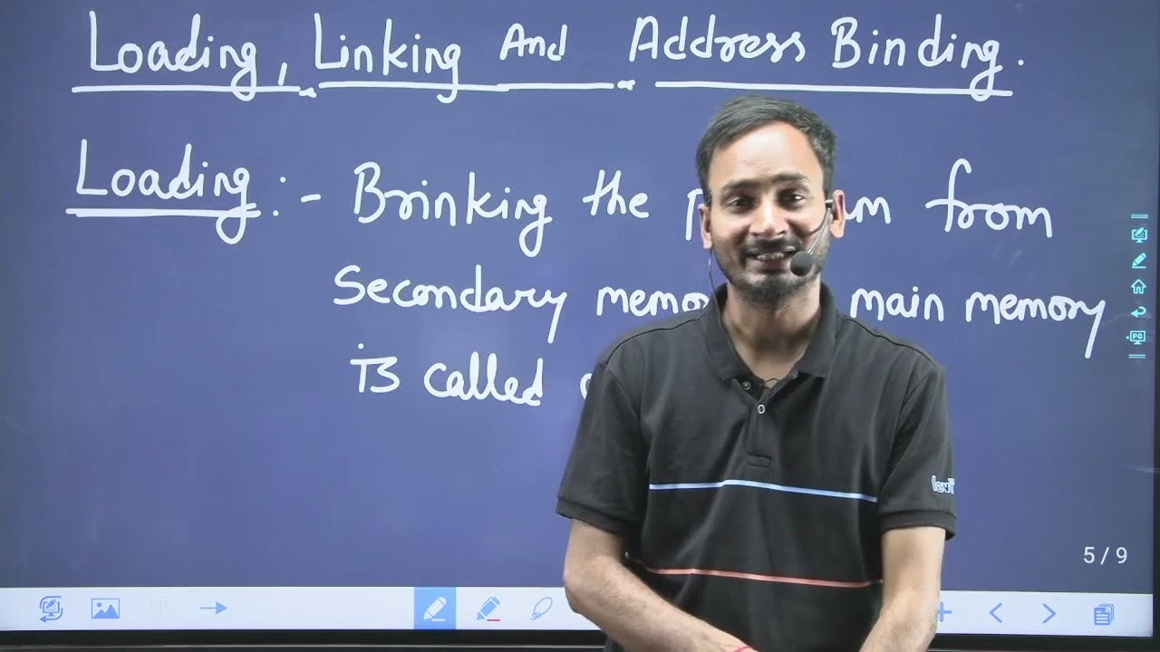 Lec-3 : Loading | Linking | Address Binding | Operating System | 
