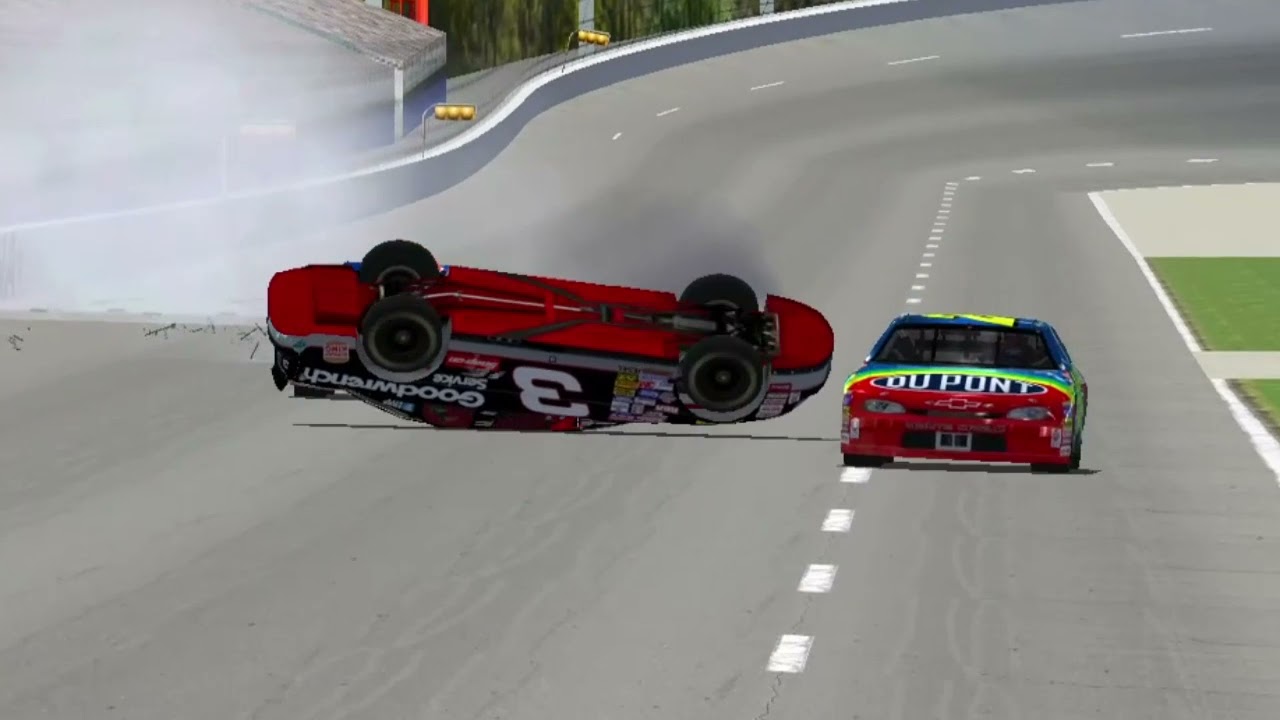 Dale Earnhardt's 1997 Daytona 500 Flip NR2003 Recreation