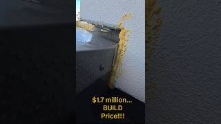 This is what $1.7 MILLION build cost gets you!! Yeh- Nah Post Handover Inspection #newbuild