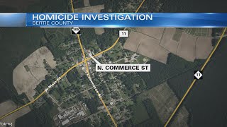 Homicide investigation in Bertie County
