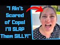 r/IDontWorkHereLady - Karen Keeps SLAPPING Customers For Not Serving Her! It Gets Worse!