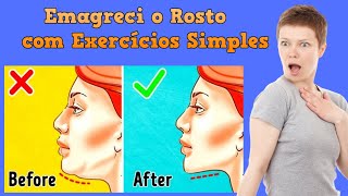 Exercícios para Emagrecer o Rosto | Rosto Fininho sem Cirurgia plástica | Exercicios Faciais