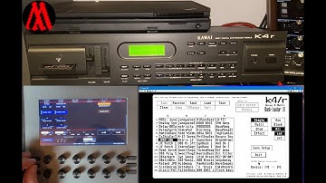 New life for old synths: Kawai K4(r) as Wavestation with Electra One & Atari ST Emulator, Librarian