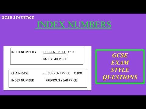 GCSE Statistics Index
