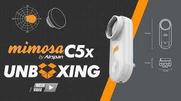 Mimosa C5x - Unboxing Video