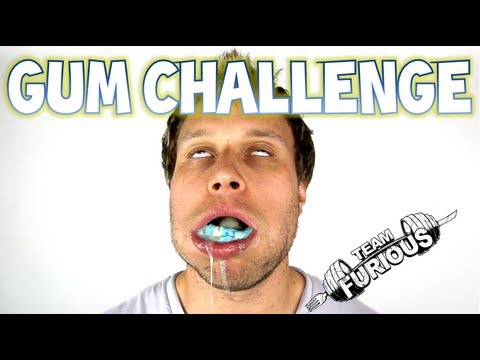 The Gum Challenge *Warning: Gross* | Furious Pete