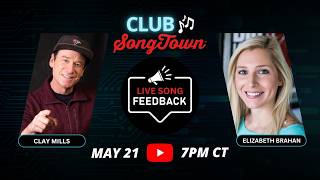Reviewing Your Original Songs LIVE w/Top Music Publisher & Multi #1 Songwriter