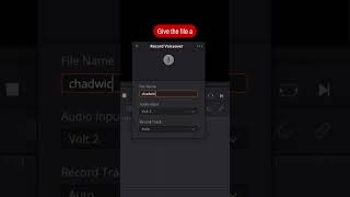 Record a Voiceover in DaVinci Resolve 20 #davinciresolve