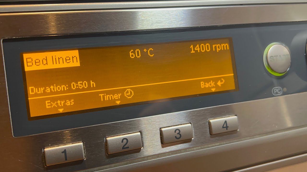 Miele Professional PW6055 Vario - Bed Linen 60°