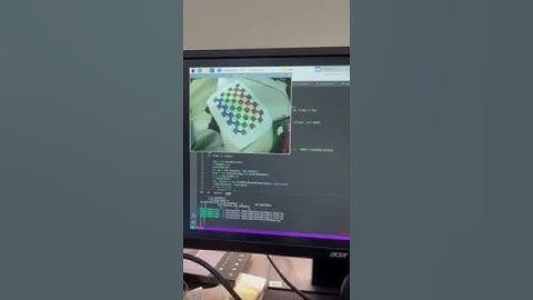 機器狗攝像頭棋盤格校正