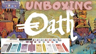 Oath Unboxing Crônicas de Império e de Exílio - Board Game da Meeple Br e Leder Games