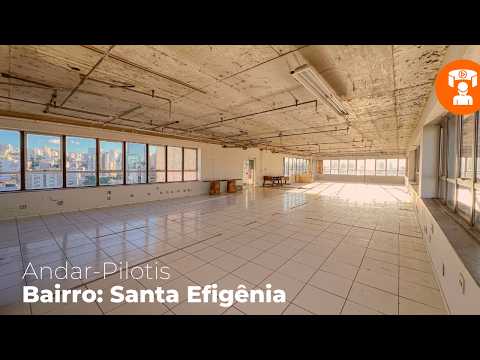 LOCAÇÃO: ANDAR-PILOTIS - SANTA EFIGÊGIA - BH/ MG (CÓDIGO: 1170300)