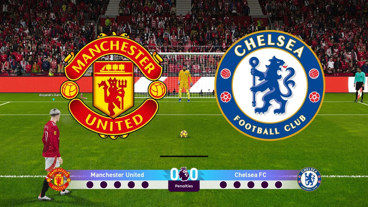 Man United vs Chelsea : Penalties