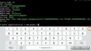 Powerful ip-geoLocation tool in termux (Android -no root)
