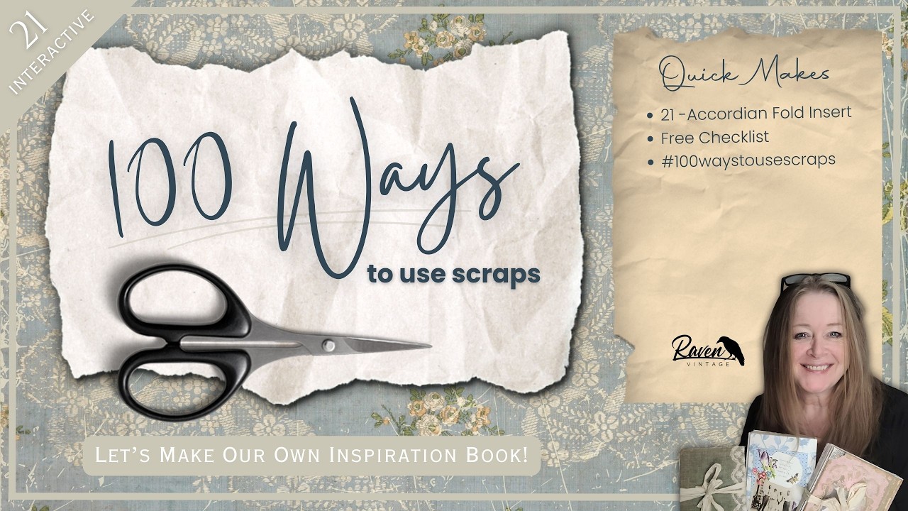 Простая вставка-гармошка для блокнотов в стиле «джонст» | 100 способов использования обрезков - П...