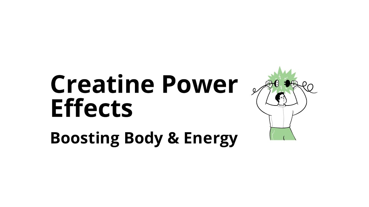 How does creatine affect your body and energy?