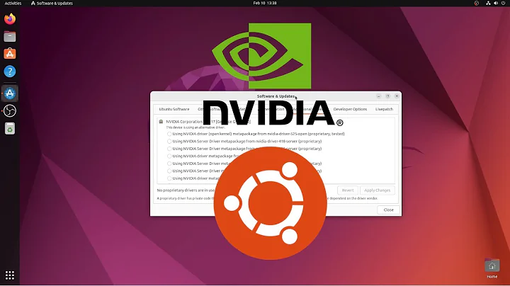 Installing Nvidia driver on Ubuntu 22.04