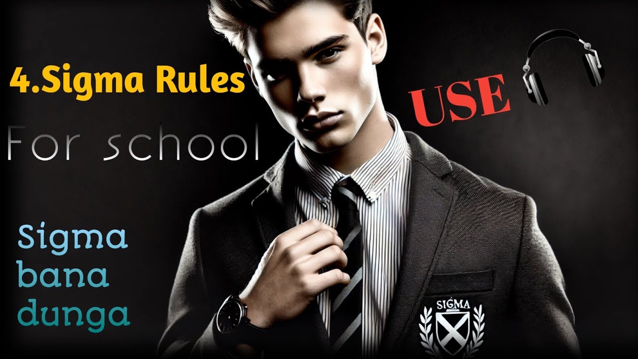 Top 4 Sigma Rules For School Life 😏 || Sigma Kaise Bane School Mein ||