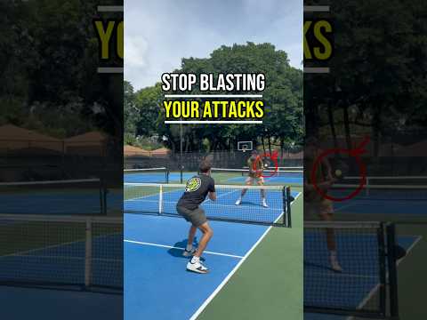Learn this attack in Pickleball #pickleball #pickleballtips