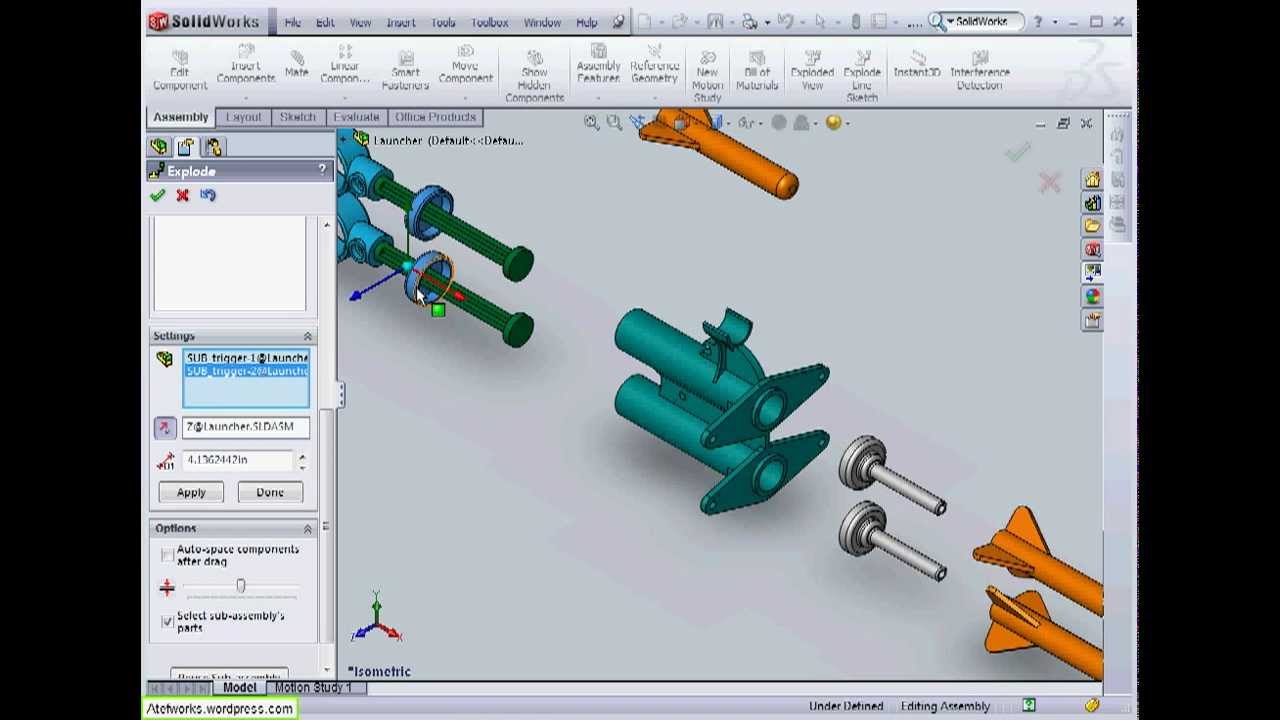 9 4 Solidworks Simulation explode YouTube
