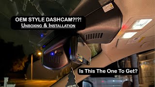 MANGOAL 4K OEM Style Dashcam - Unboxing & Install - 2024 Mazda CX50