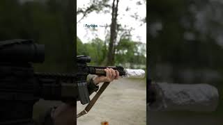Watch as US Marine gunner cooks crispy bacon... on a rifle
