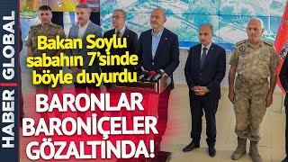 Bakan Soylu sabahın 7'sinde ekran karşısına geçti ve Böyle Duyurdu!