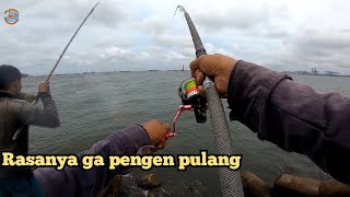 Hasilnya mantap ‼️ lama ga mancing di dam ijo priok sekali nya mancing kulbok hampir penuh