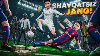 😮‍💨 SHAVQATSIZ JANG! | 😳 REAL vs BARCA 😱 KIM YUTADI? 💥 Qiziqarli lobbilar o'ynemiz! 🇺🇿 #shorts