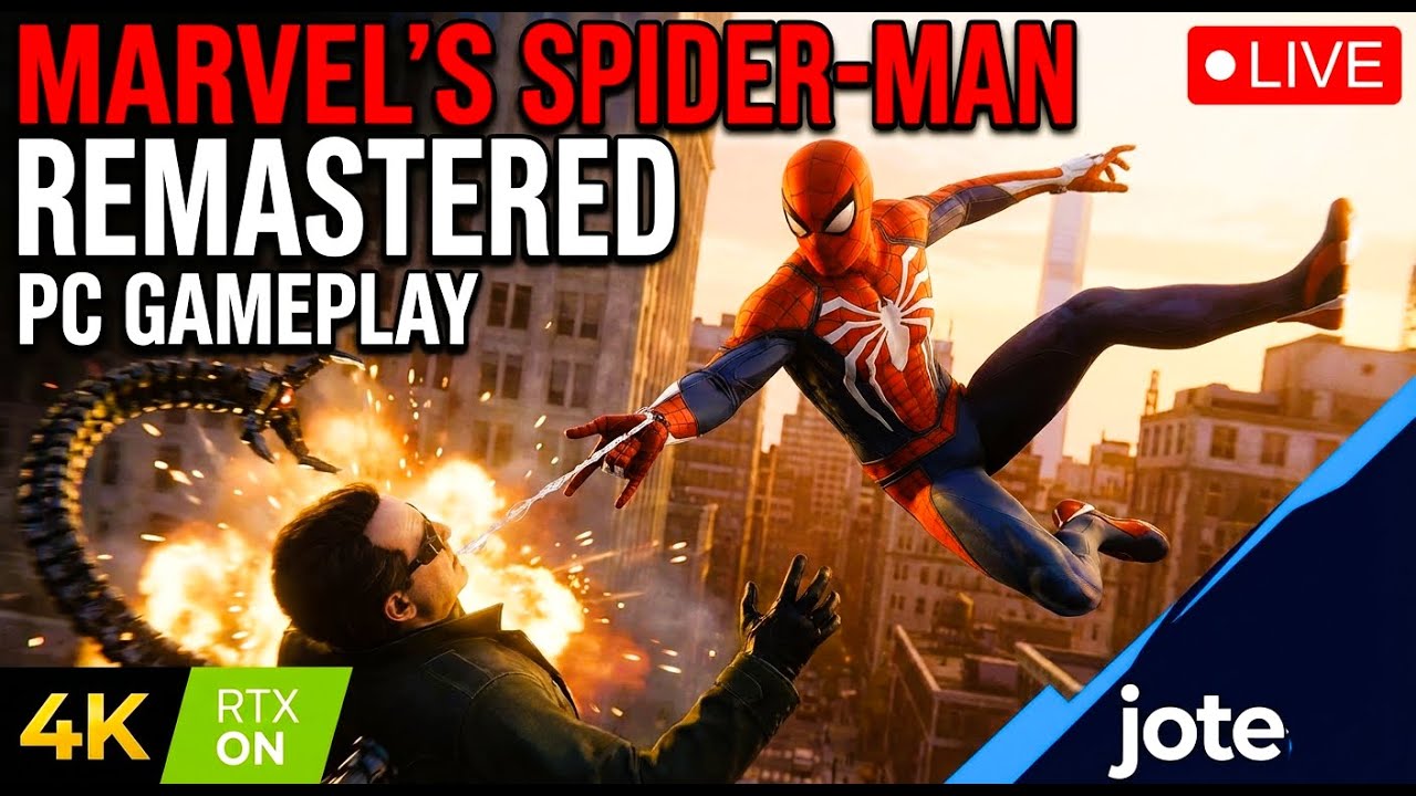 Marvel's Spider-Man Remastered | সেরা ডিটেকটিভ গেম | Ultra Settings | Bangladesh Gaming Stream