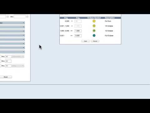 Odor Track'r Program - How to Create Chemical Eclipse Map