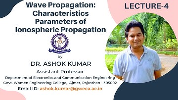 Lecture 4|Critical & Maximum Usable Frequency |Virtual Height |Skip Distance |Ionosphere Propagation