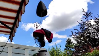 Fully Mechanical Model Rocket Parachute Ejection System Test (No Explosives)