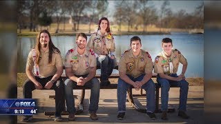 4 Crowley brothers all earn Eagle Scout rank