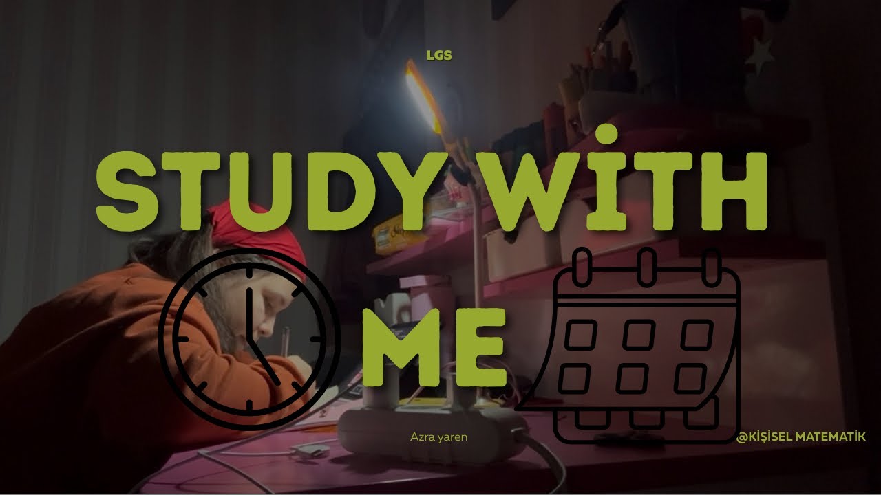 STUDY WITH ME| GERÇEK SESLERLE | 50 DAKİKA #lgs2026 