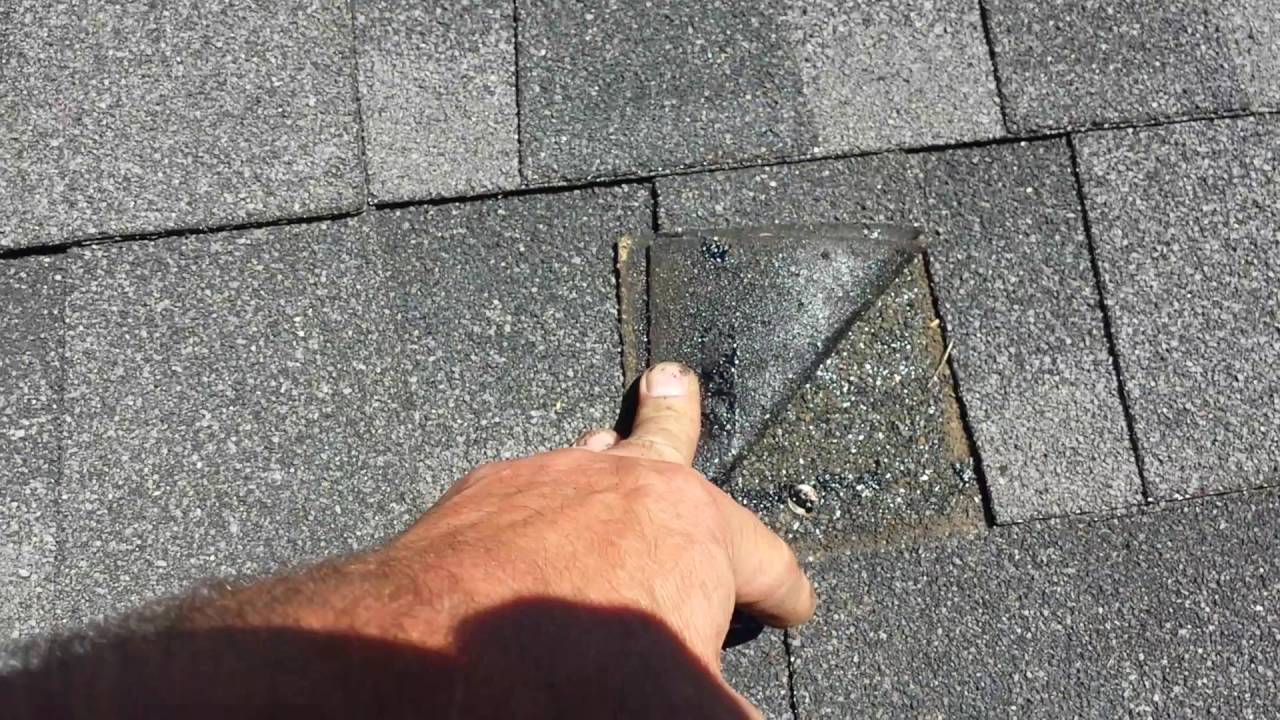 Shingles nailed wrong YouTube