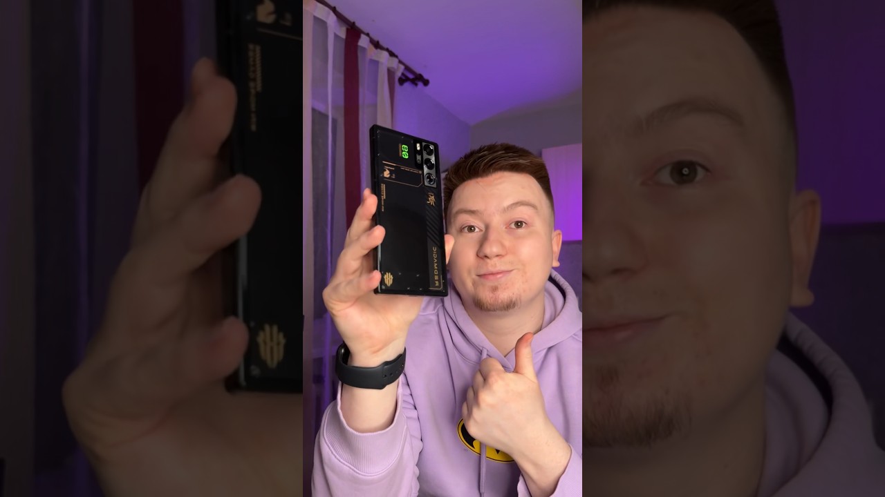 Игровой Red Magic 9 Pro🐉 Что может один из Самых Мощных смартфонов? #Shorts