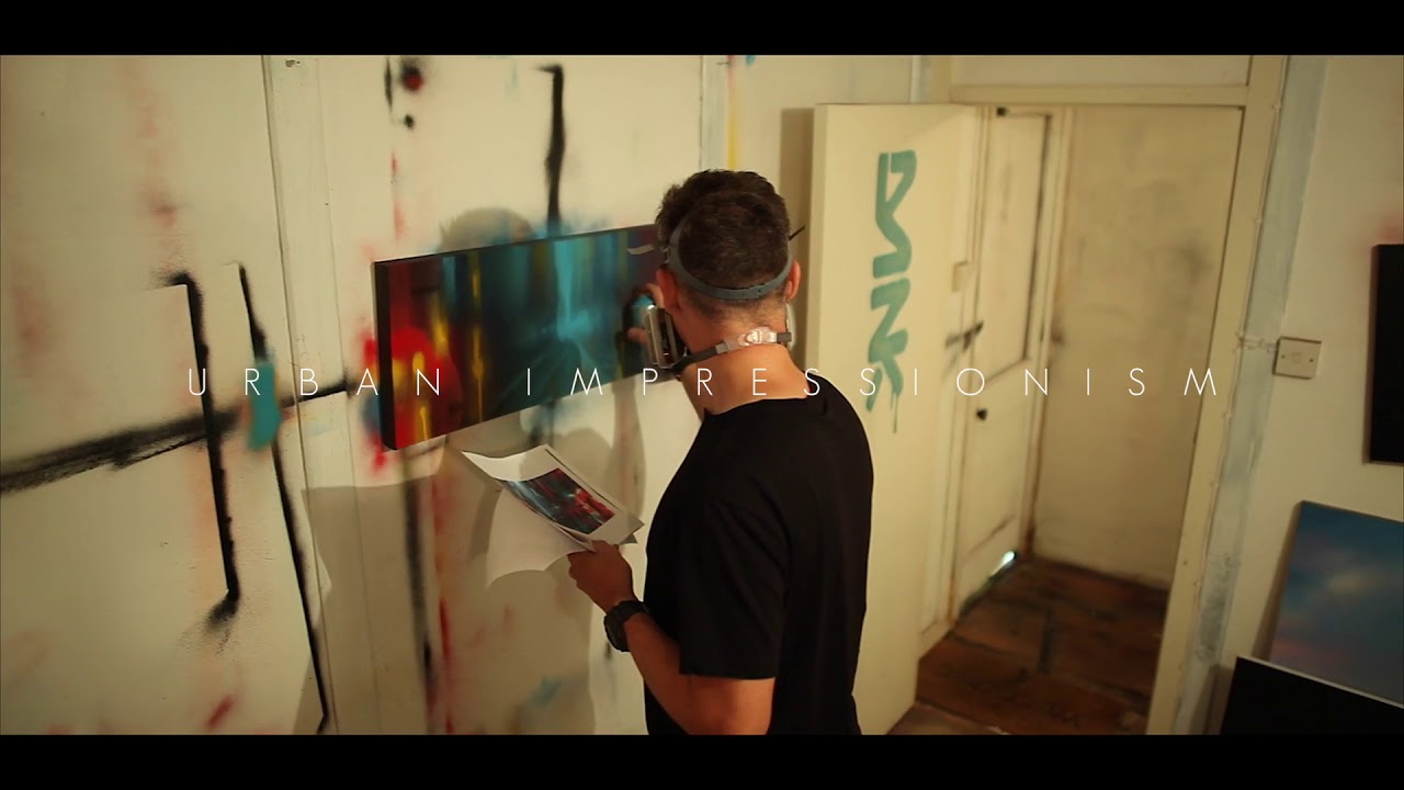 Dan Kitchener in his studio