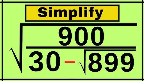 Germany’s Most Interesting Square Root Algebra Problem | Only Genius Can Solve This!