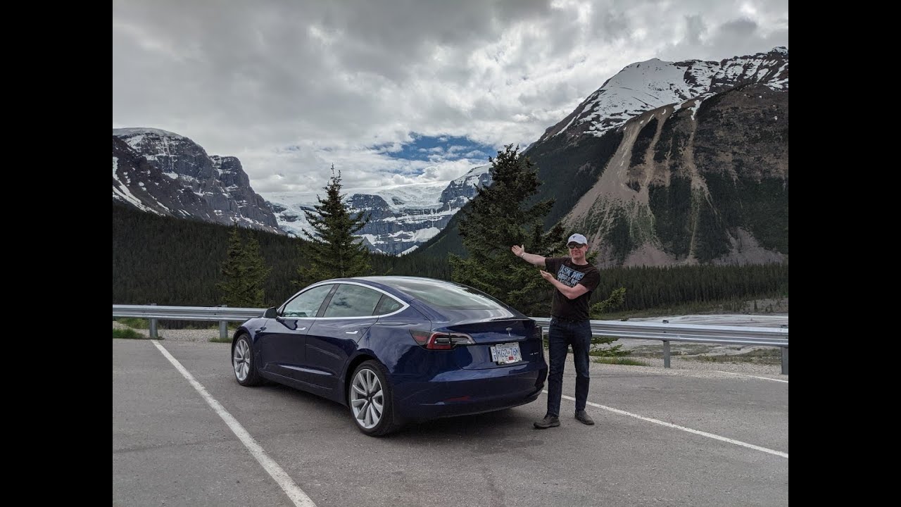 Tesla Model 3 | BC - Alberta via Icefields