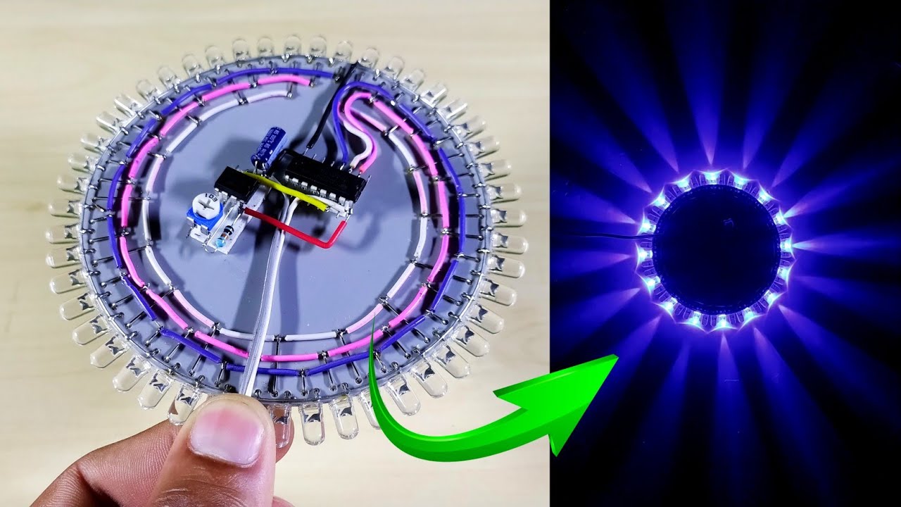 ⁣Top 2 Simple Electronic Projects, Running LED Chaser