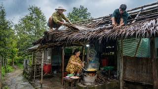 Full Living in a Leaf-Roof House: An Elderly Couple’s Rainy Day in Rural Vietnam Guide