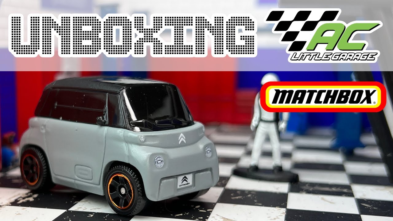 Unboxing Citroën Ami Matchbox 1/64ème 2022 - YouTube