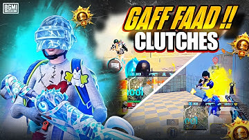 Insane 1v4 Clutches 🔥 in Conqueror Lobby 🥷 | Fastest 5 Finger Player 💀| Underdog Player Of BGMI PUBG