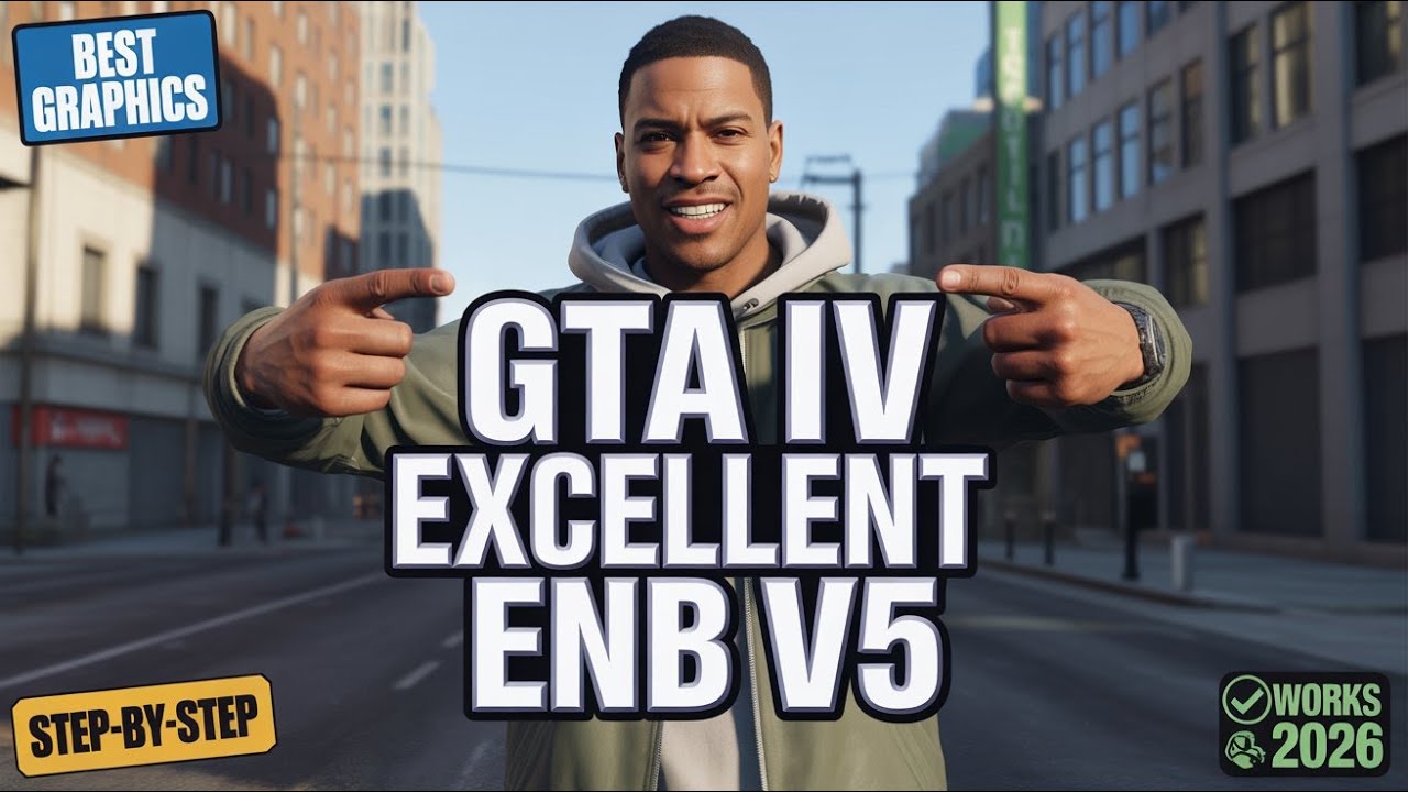How To Install GTA IV Excellent ENB V5 Best Graphics Mod 2026 YouTube 